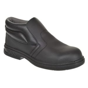 Vegan Slip On Safety boot S2 medical, catering, food and hospitality Microfibre - FW83